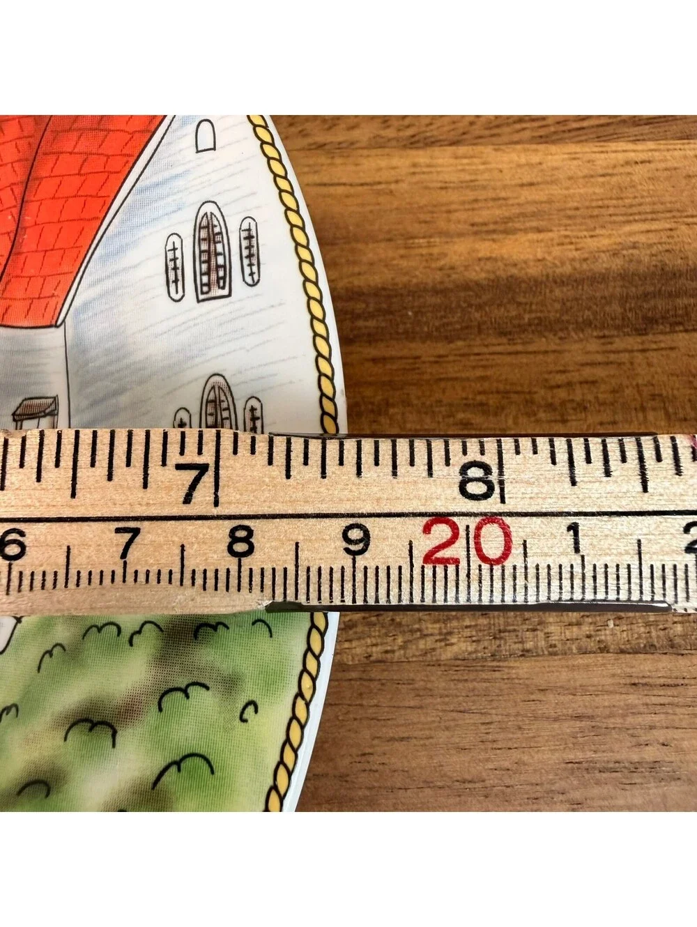 Royal Norfolk Decorative Lighthouse Scene Porcelain Plate 7.5 Inch